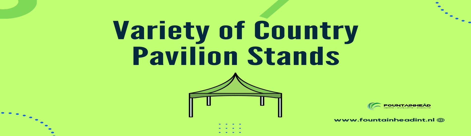 Variety of Country Pavilion Stands